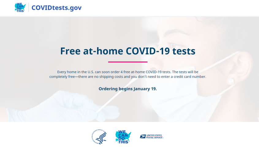 Order Your Free Covid test!!
